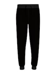 Tommy Hilfiger Black Black 100% Cotton Joggers - Image 5 of 9