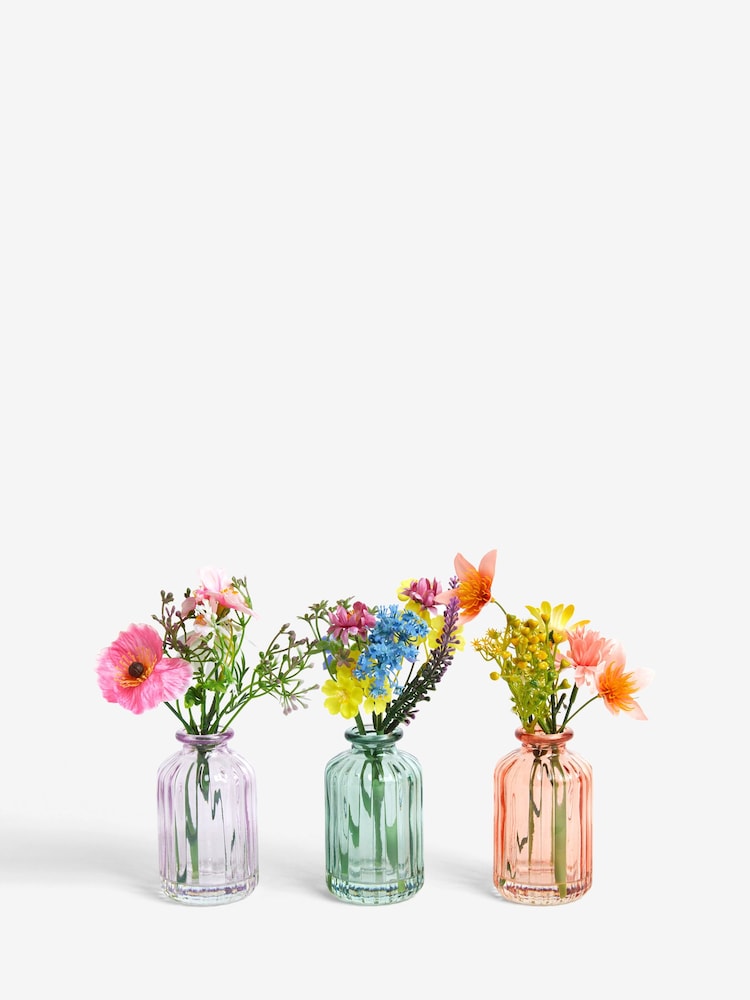 Multi Mini Artificial Bright Flowers - Image 4 of 4