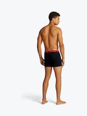 Tommy Hilfiger Red Tommy Hilfiger Blue Signature Essential Trunks 3 Pack - Image 3 of 7