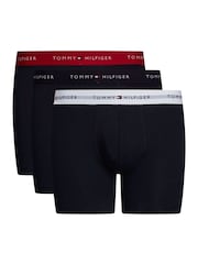Tommy Hilfiger Red Tommy Hilfiger Blue Signature Essential Trunks 3 Pack - Image 7 of 7