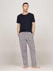 Tommy Hilfiger White Signature Essential Short Sleeved 100% Cotton T-Shirt 3 Pack - Image 2 of 7