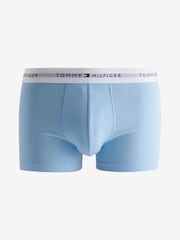 Tommy Hilfiger Blue Tommy Hilfiger Blue Signature Essential Trunks 3 Pack - Image 10 of 11