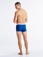 Tommy Hilfiger Blue Tommy Hilfiger Blue Signature Essential Trunks 3 Pack - Image 4 of 11
