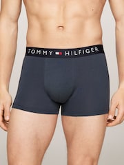 Tommy Hilfiger Blue Trunks 3 Pack - Image 2 of 6