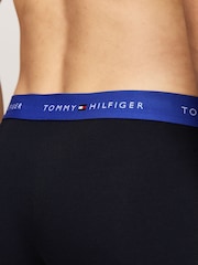 Tommy Hilfiger Blue Signature Essential Waistband Trunks 3 Pack - Image 7 of 7