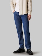 Calvin Klein Blue Slim Fit Straight Jeans - Image 1 of 4