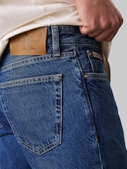 Calvin Klein Blue Slim Fit Straight Jeans - Image 4 of 4
