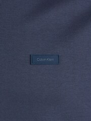 Calvin Klein Blue Slim Fit Liquid Touch Polo Shirt - Image 4 of 4