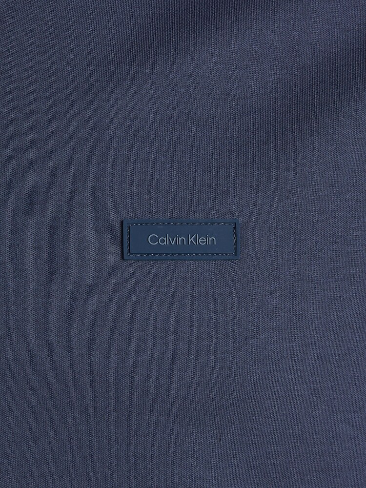 Calvin Klein Blue Slim Fit Liquid Touch Polo Shirt - Image 4 of 4