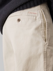 Calvin Klein Natural Washed Straight Chino Trousers - Image 4 of 4