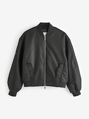 Calvin Klein Black Nylon Bomber Jacket - Image 5 of 5
