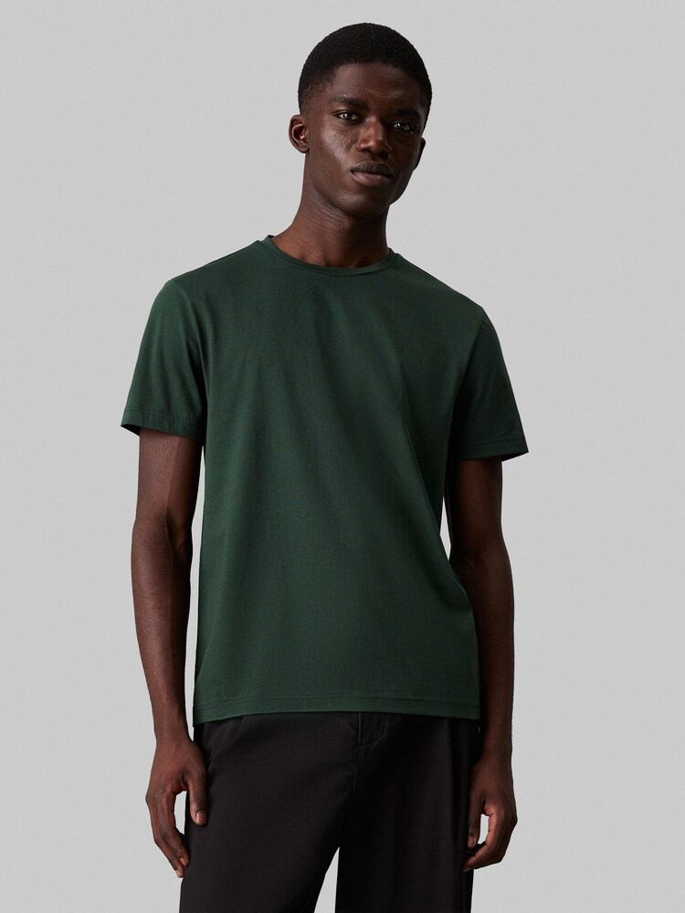 Calvin Klein Blue Liquid Touch T-Shirt - Image 1 of 4