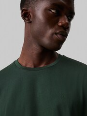 Calvin Klein Blue Liquid Touch T-Shirt - Image 4 of 4