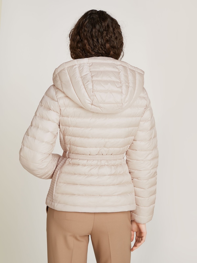 Calvin Klein Grey Padded Smocking Jacket - Image 2 of 7