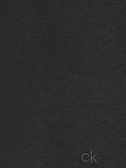 Calvin Klein Black Slim Fit Stretch 1/2 Mock Neck Top - Image 7 of 7