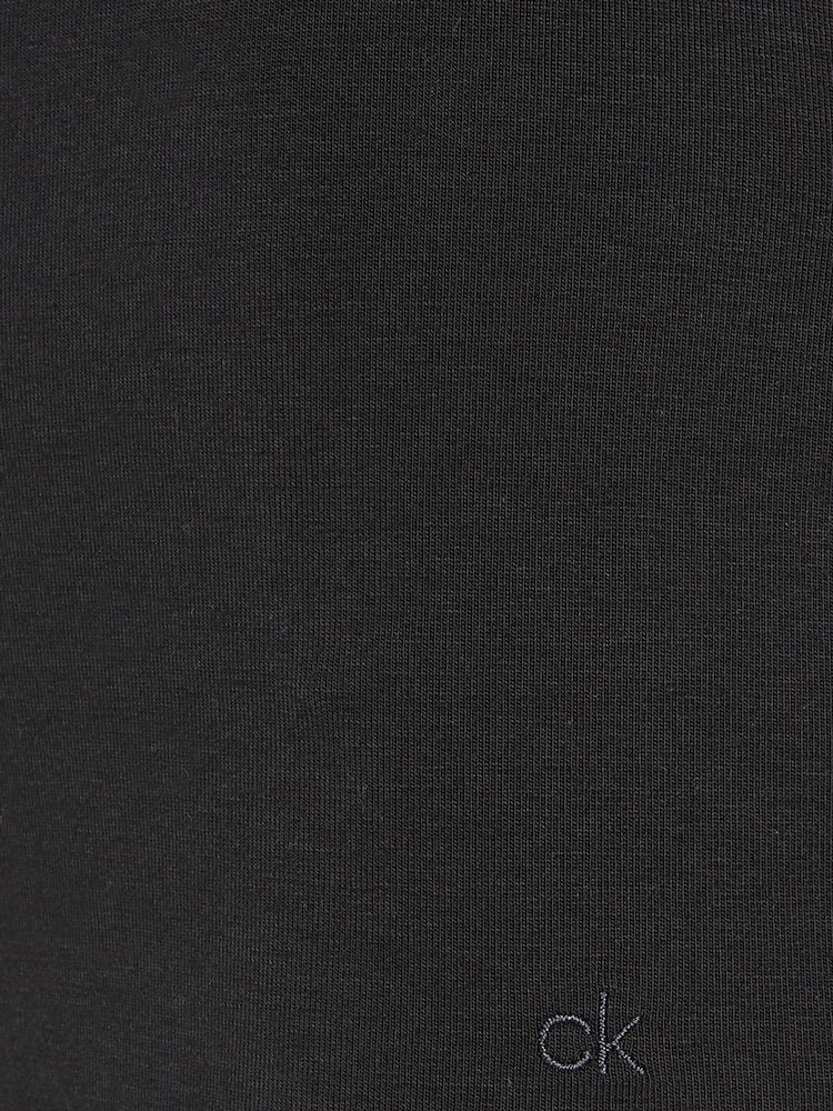 Calvin Klein Black Slim Fit Stretch 1/2 Mock Neck Top - Image 7 of 7