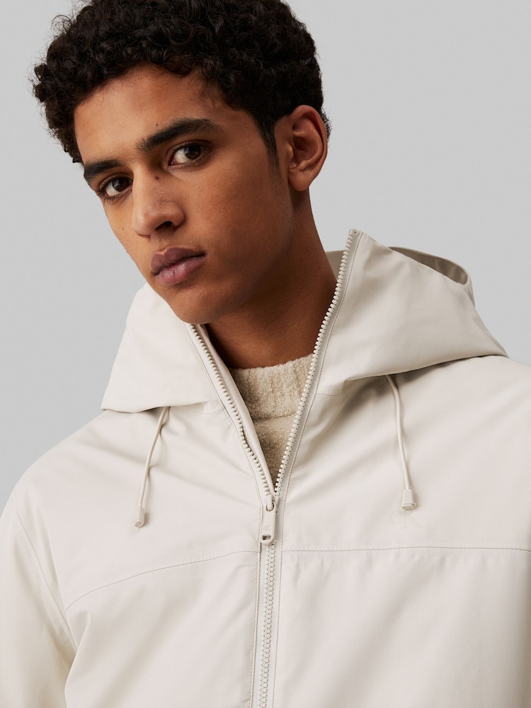 Calvin Klein Natural Technical Short Parka Jacket - Image 4 of 4