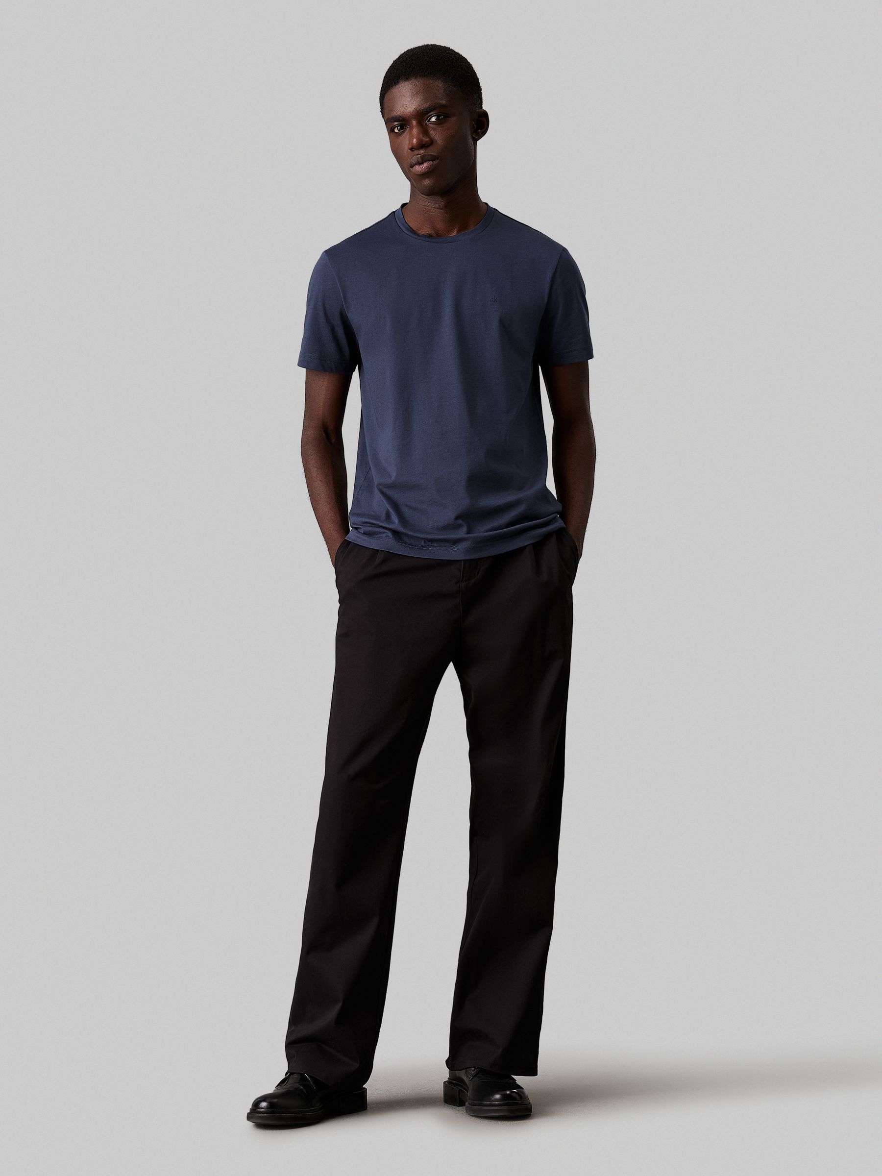 Buy Calvin Klein Aqua Blue Liquid Touch T Shirt from Next Luxembourg