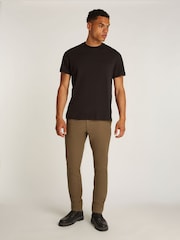 Calvin Klein Black Embossed Logo T-Shirt - Image 3 of 6