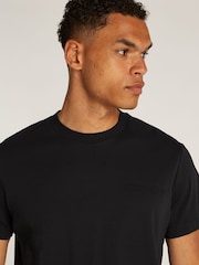 Calvin Klein Black Embossed Logo T-Shirt - Image 4 of 6
