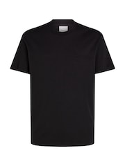 Calvin Klein Black Embossed Logo T-Shirt - Image 5 of 6