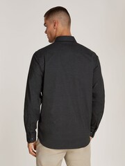 Calvin Klein Grey Flannel Solid Shirt - Image 2 of 6