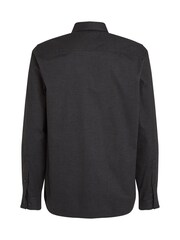 Calvin Klein Grey Flannel Solid Shirt - Image 5 of 6