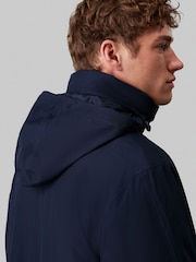 Calvin Klein Blue Mid Length Technical Puffer Jacket - Image 5 of 6