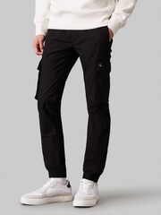 Calvin Klein Black Skinny Cargo Trousers - Image 1 of 4