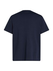 Calvin Klein Blue Archive Fit Hero Short Sleeved 100% Cotton T-Shirt - Image 6 of 6