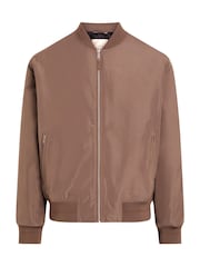 Calvin Klein Brown Hero Sport Bomber Jacket - Image 3 of 5