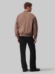 Calvin Klein Brown Hero Sport Bomber Jacket - Image 4 of 5