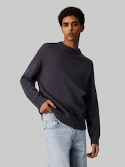 Джемпер из хлопка и шерсти Calvin Klein - Image 1 of 5