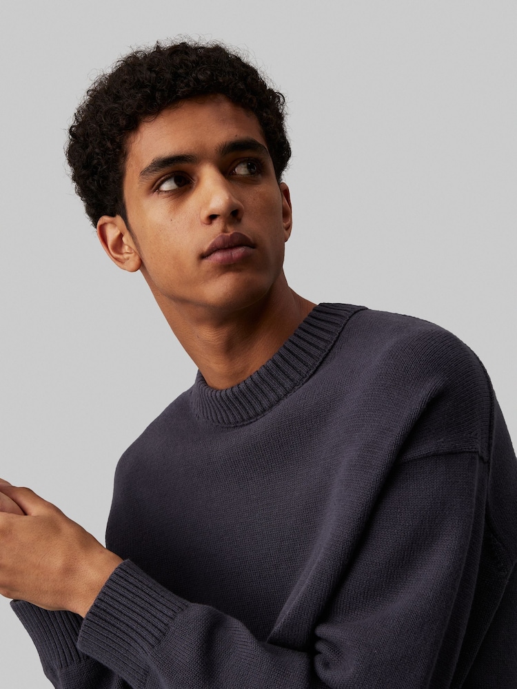 Джемпер из хлопка и шерсти Calvin Klein - Image 5 of 5