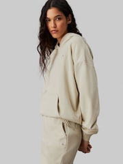 Calvin Klein Natural Woven Label Jog Trousers - Image 3 of 4