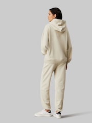 Calvin Klein Natural Woven Label Jog Trousers - Image 4 of 4