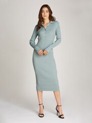 Calvin Klein Grey Textured Jumper - Image 1 of 7