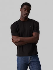 Calvin Klein Black 100% Cotton Comfort Fit T-Shirt - Image 1 of 6