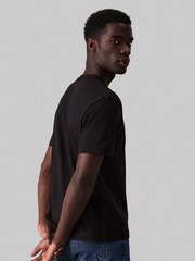 Calvin Klein Black 100% Cotton Comfort Fit T-Shirt - Image 3 of 6
