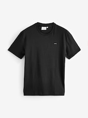Calvin Klein Black 100% Cotton Comfort Fit T-Shirt - Image 5 of 6