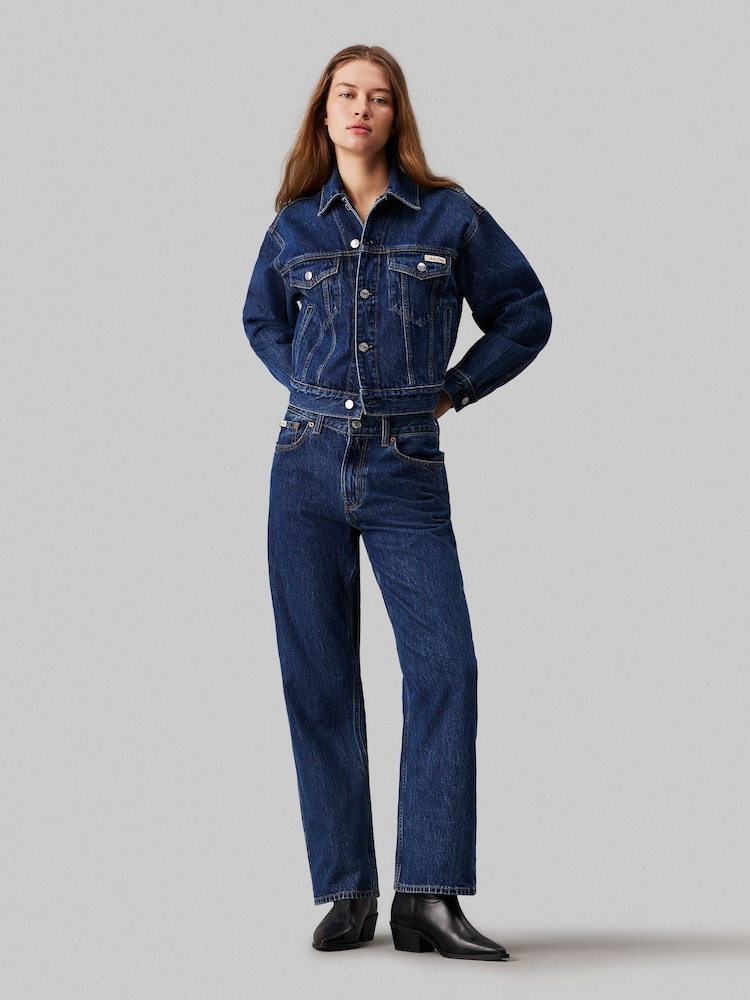 Calvin Klein Black Hero 90’s Straight Jeans - Image 1 of 4
