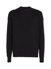 Calvin Klein Black Crew Neck Knit Jumper - Image 4 of 6