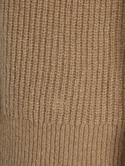 Calvin Klein Brown Boucle Rib Crew Neck Relaxed Jumper - Image 7 of 7