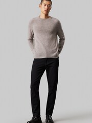 Calvin Klein Grey Luxury Wool Crew Neck Jumper - Image 2 of 6