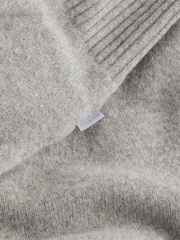 Calvin Klein Grey Luxury Wool Crew Neck Jumper - Image 6 of 6