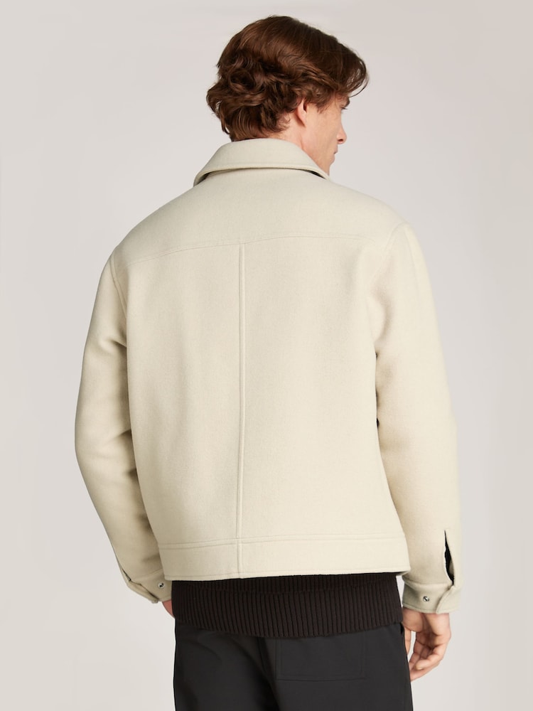 Calvin Klein Jacke aus Wollmischung - Bild 2 von 7