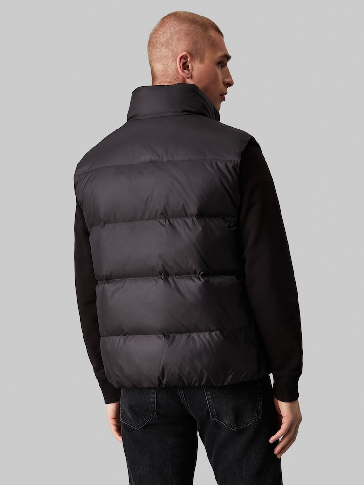 Calvin Klein Black Essentials Down Gilet - Image 2 of 4