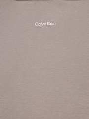 Calvin Klein Brown Regular Fit Nano Logo Fleece Hoodie - Image 6 of 6