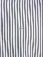 Calvin Klein Blue Poplin Stretch Stripe Shirt - Image 6 of 6