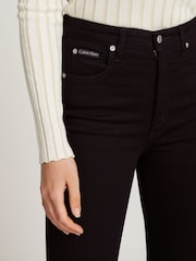 Calvin Klein Black Skinny Bootcut Jeans - Image 2 of 5